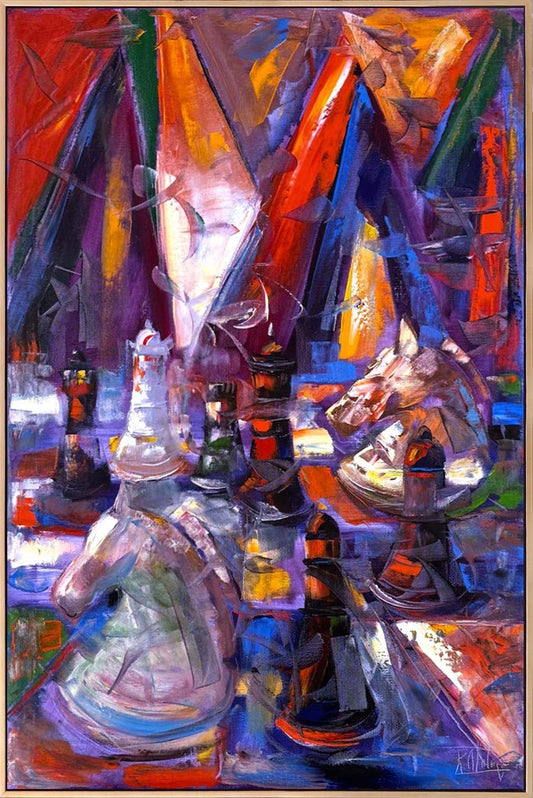 Stratejinin Renkleri Yağlı Boya Tablosu