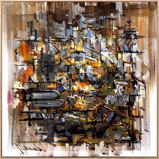 Sonsuzluk Tonu Yağlı Boya Tablosu