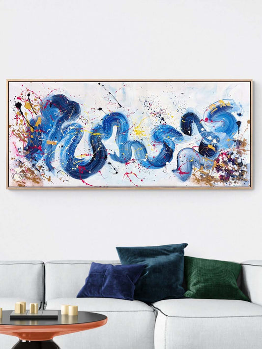 Kırık Işıklar Yağlı Boya Tablosu