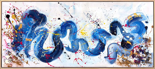 Kırık Işıklar Yağlı Boya Tablosu