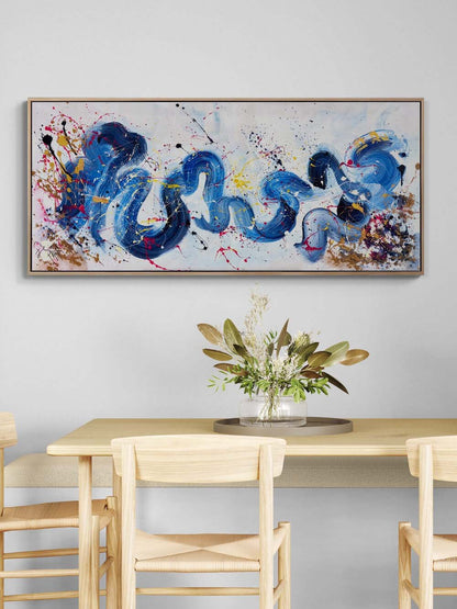 Kırık Işıklar Yağlı Boya Tablosu