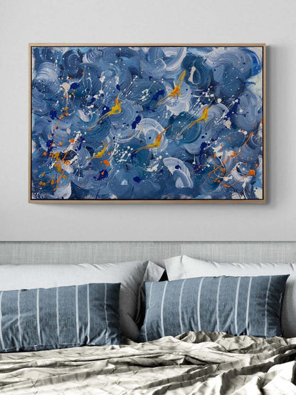 Gökyüzünde Huzur Yağlı Boya Tablosu