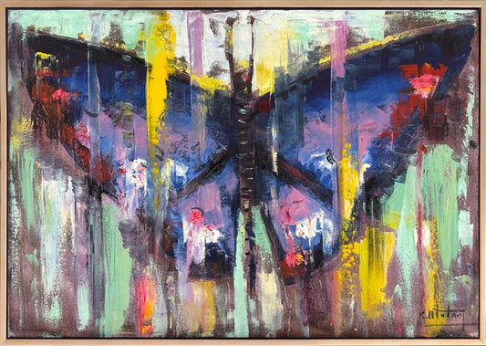 Kanat Sesleri Yağlı Boya Tablosu