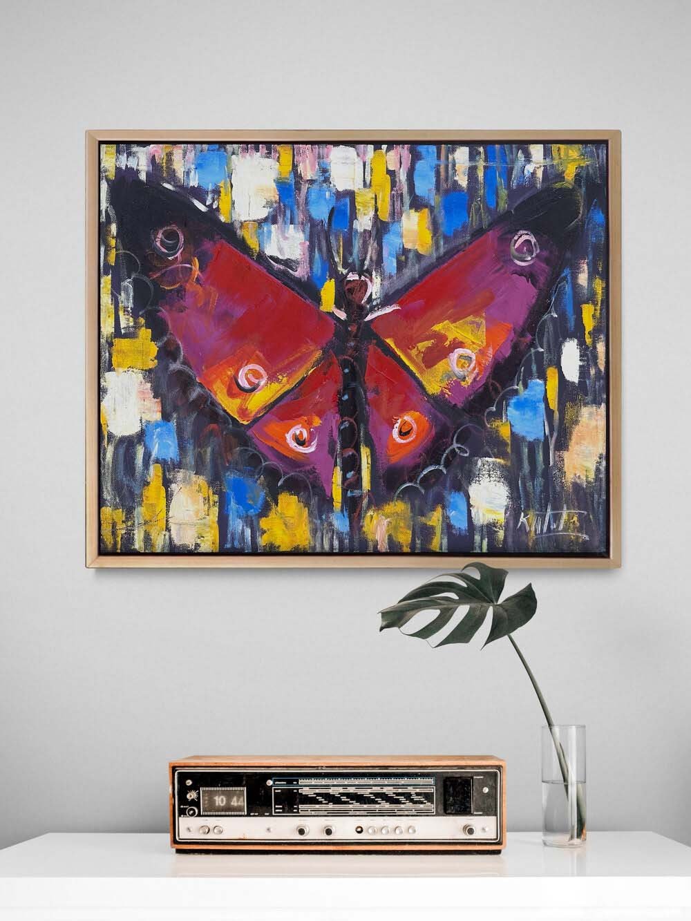 Dönüşümün Dansı Yağlı Boya Tablosu