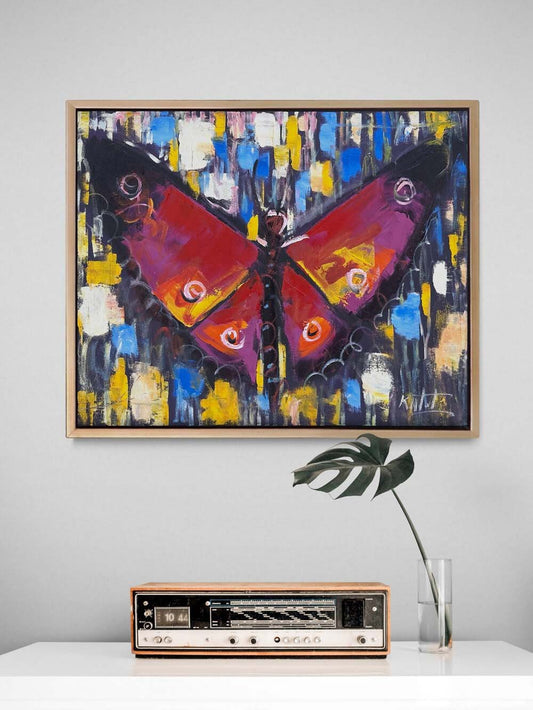 Dönüşümün Dansı Yağlı Boya Tablosu