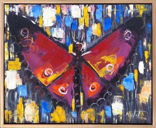 Dönüşümün Dansı Yağlı Boya Tablosu