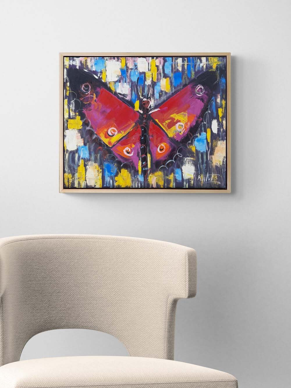 Dönüşümün Dansı Yağlı Boya Tablosu