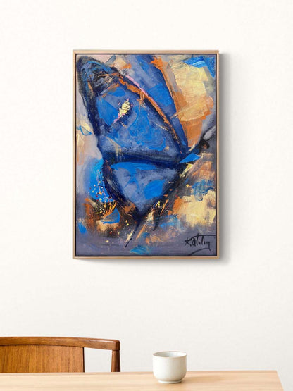 Uçuşun İzinde Yağlı Boya Tablosu