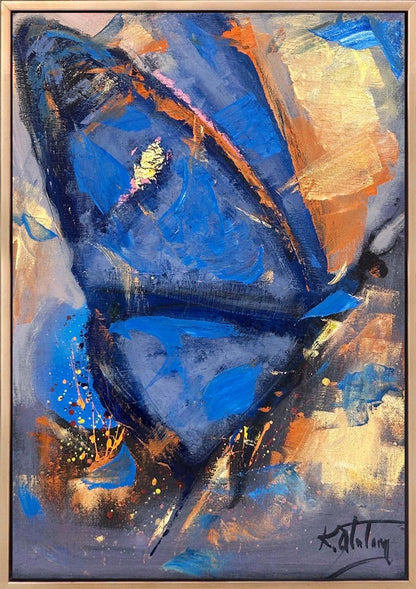 Uçuşun İzinde Yağlı Boya Tablosu