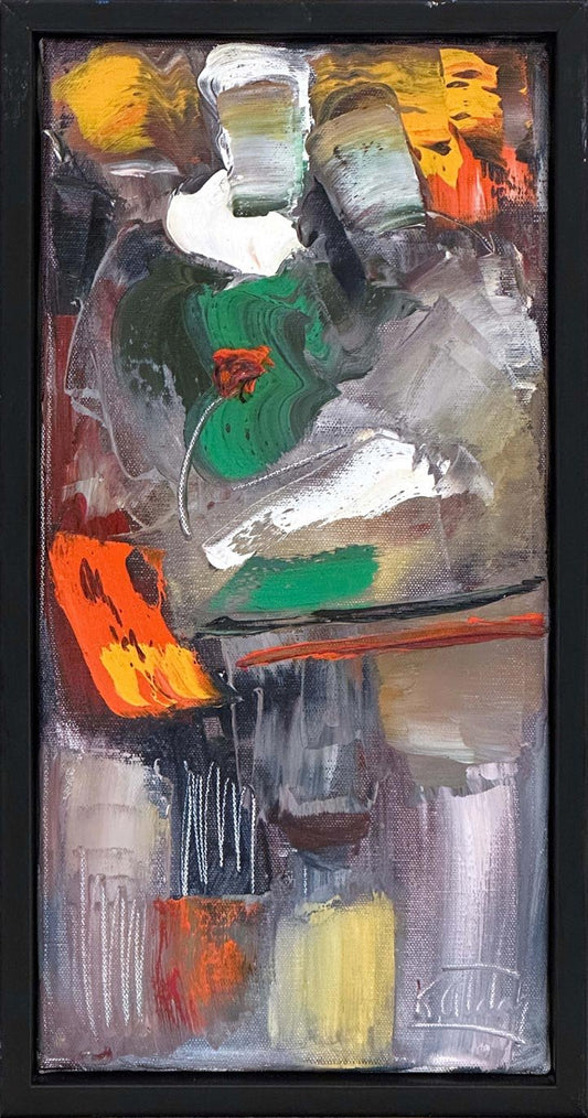 Maskenin Ötesinde Yağlı Boya Tablosu