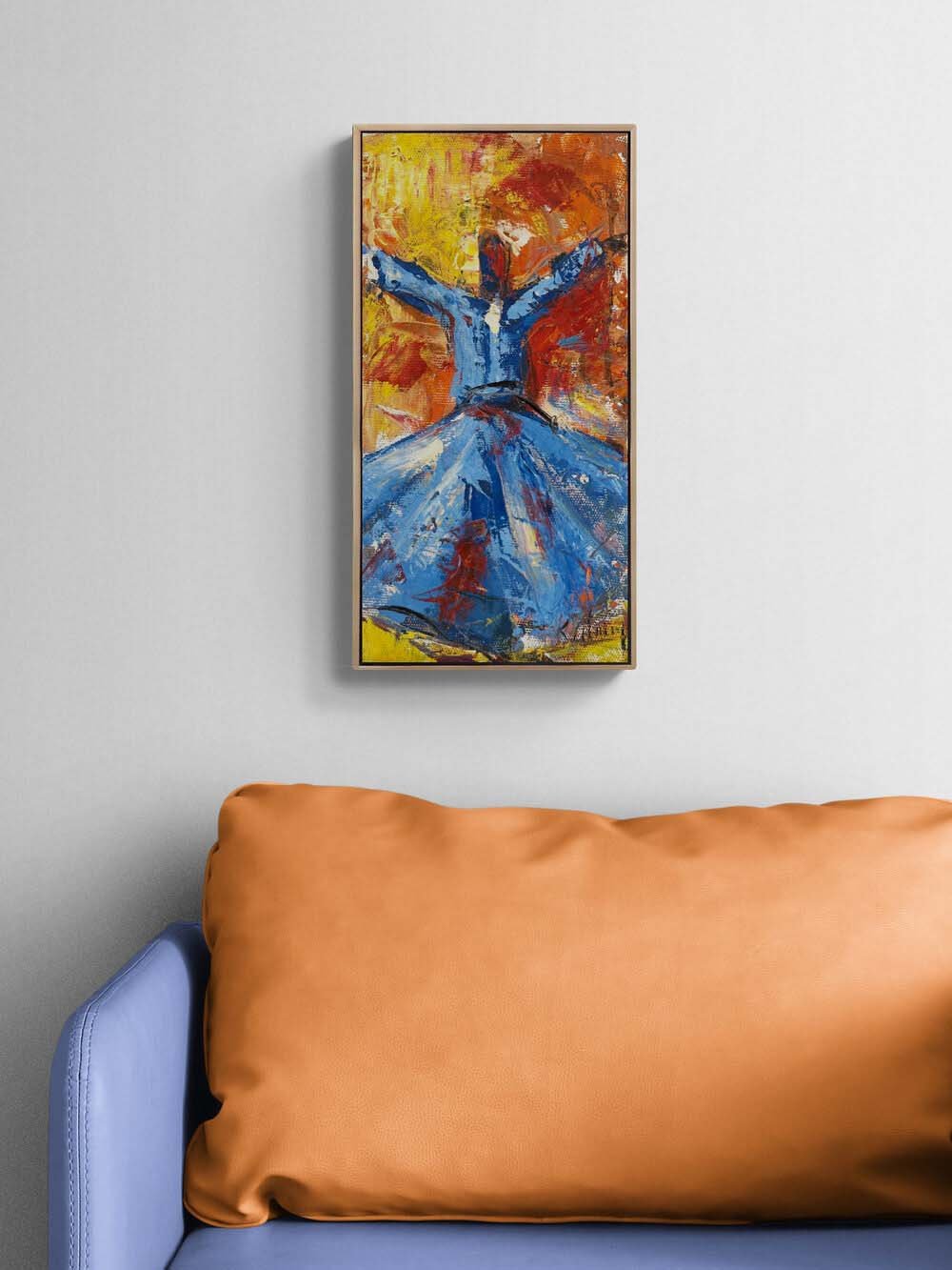 Ateşle Dönüş Yağlı Boya Tablosu