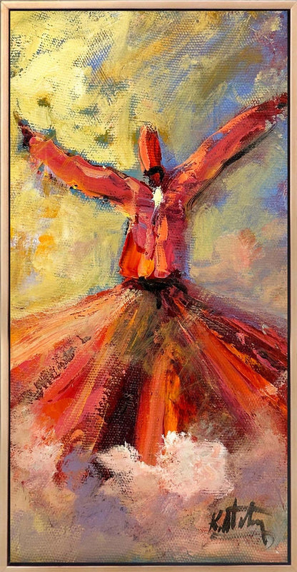 Kalbin Ekseninde Yağlı Boya Tablosu