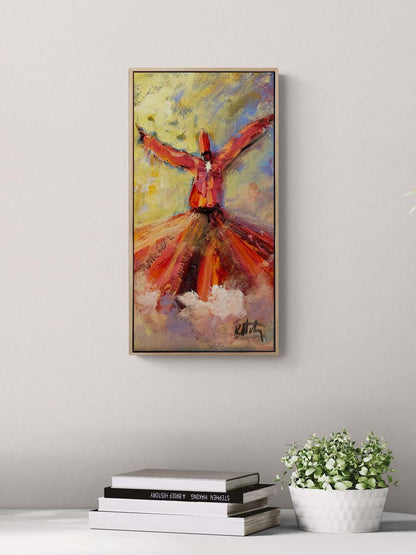 Kalbin Ekseninde Yağlı Boya Tablosu