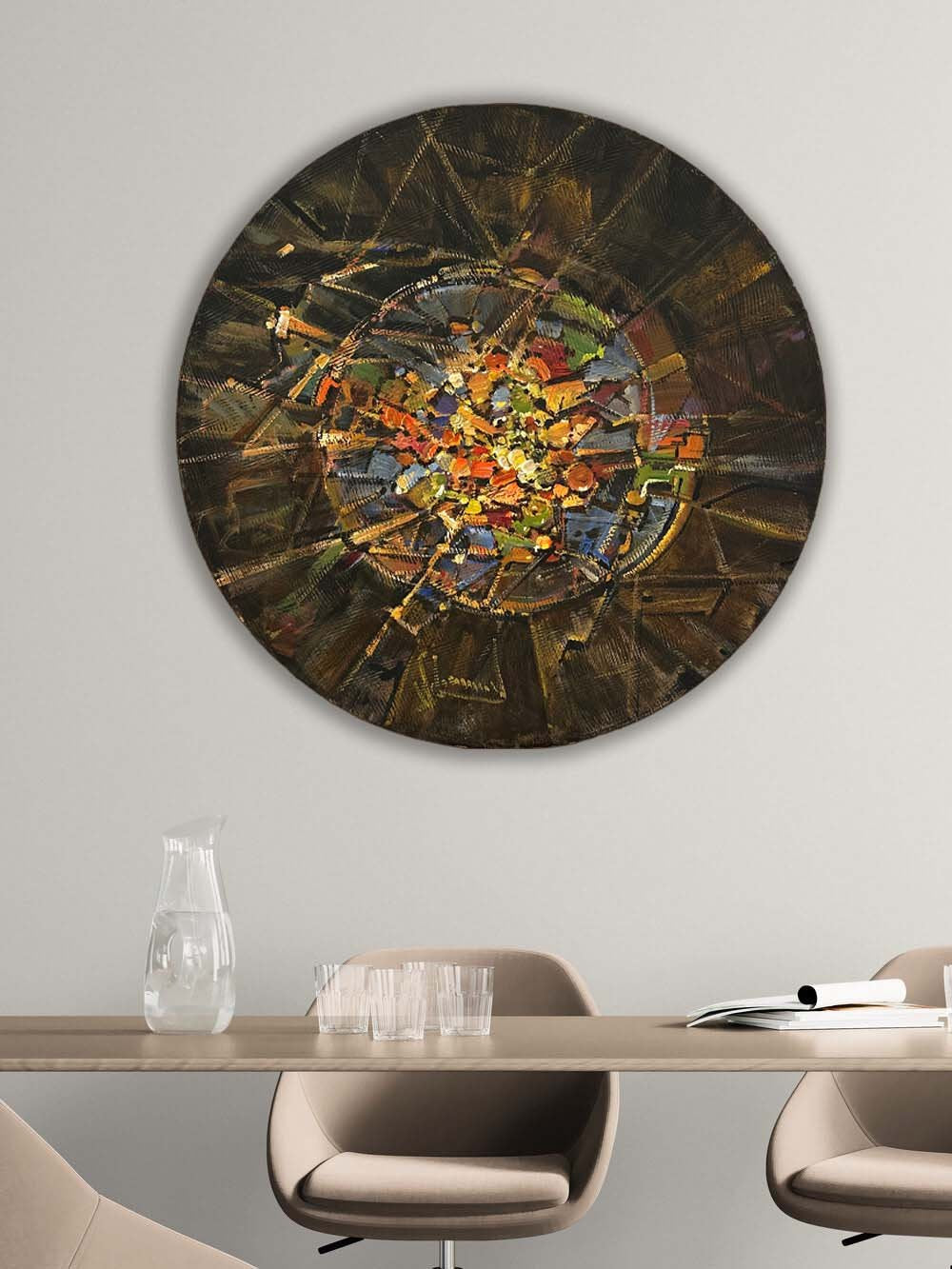 Ruhun Zırhı Yağlı Boya Tablosu