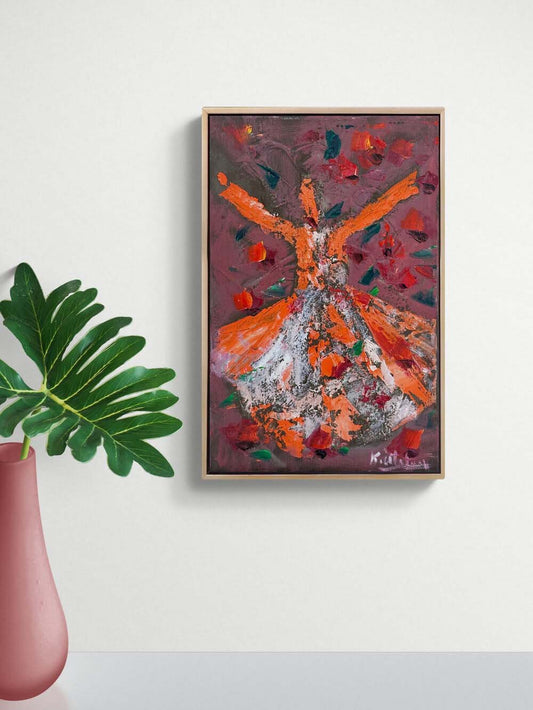 Semada Ateşle Dönüş Yağlı Boya Tablosu