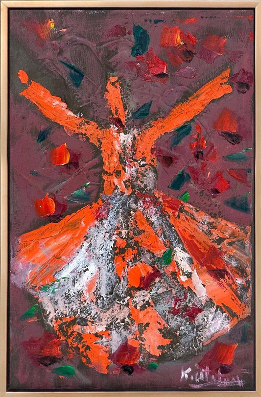 Semada Ateşle Dönüş Yağlı Boya Tablosu