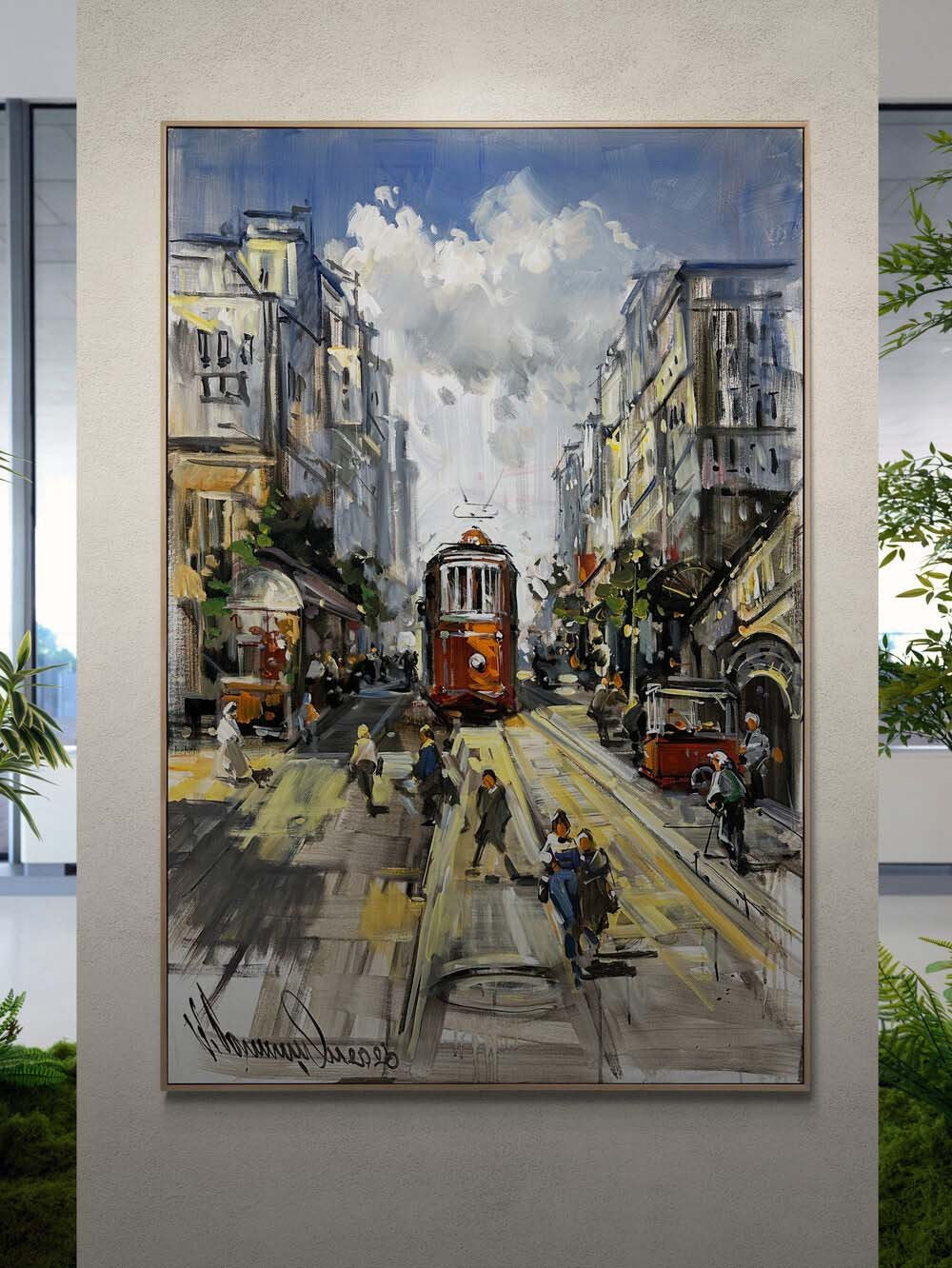 İstiklalin Renkleri Yağlı Boya Tablosu