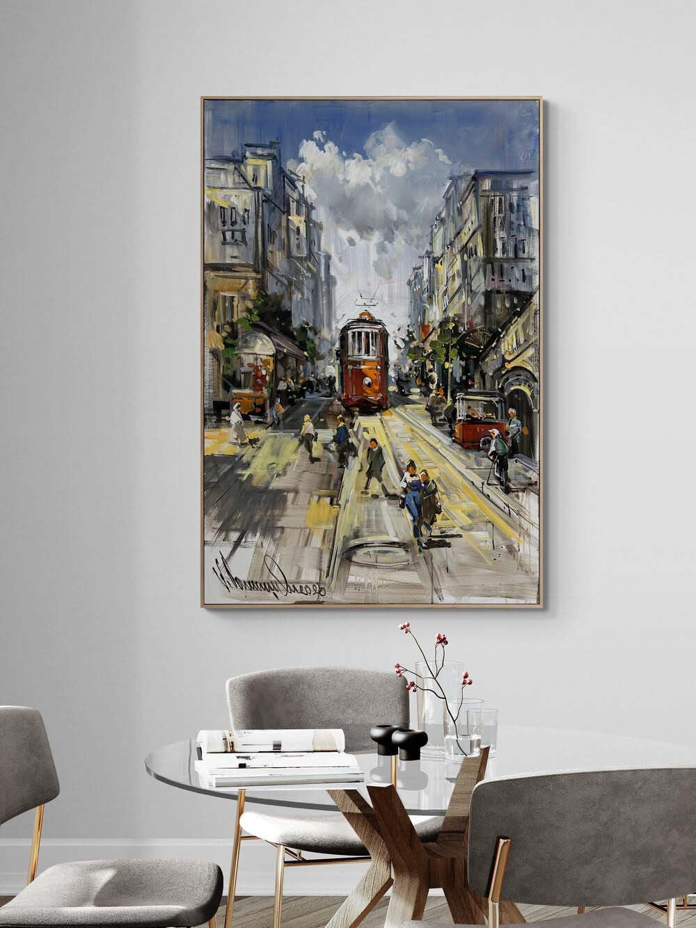 İstiklalin Renkleri Yağlı Boya Tablosu