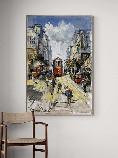 İstiklalin Renkleri Yağlı Boya Tablosu