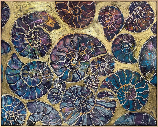 Denizin Hatıraları Yağlı Boya Tablosu