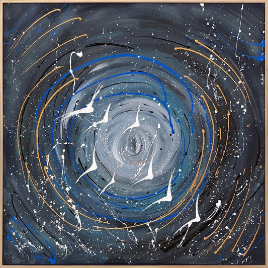 Yansıyan Hayaller Yağlı Boya Tablosu