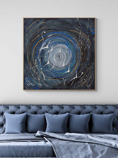 Yansıyan Hayaller Yağlı Boya Tablosu