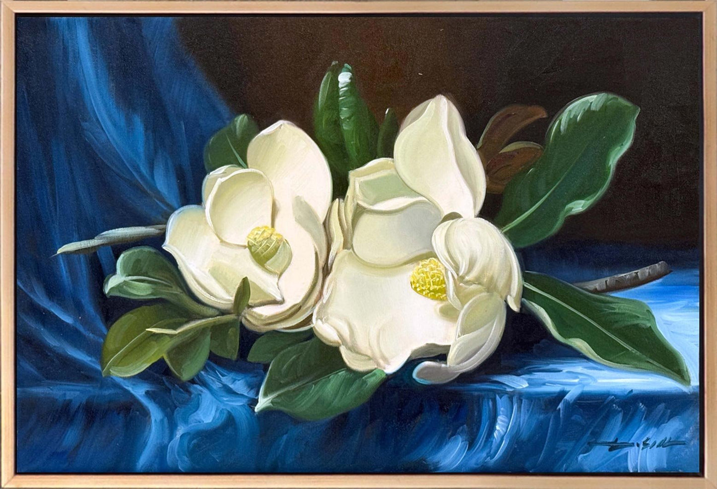 Narin Manolya Yağlı Boya Tablosu