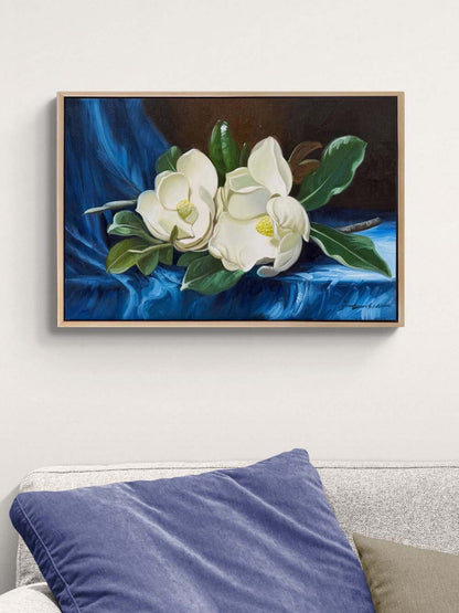 Narin Manolya Yağlı Boya Tablosu