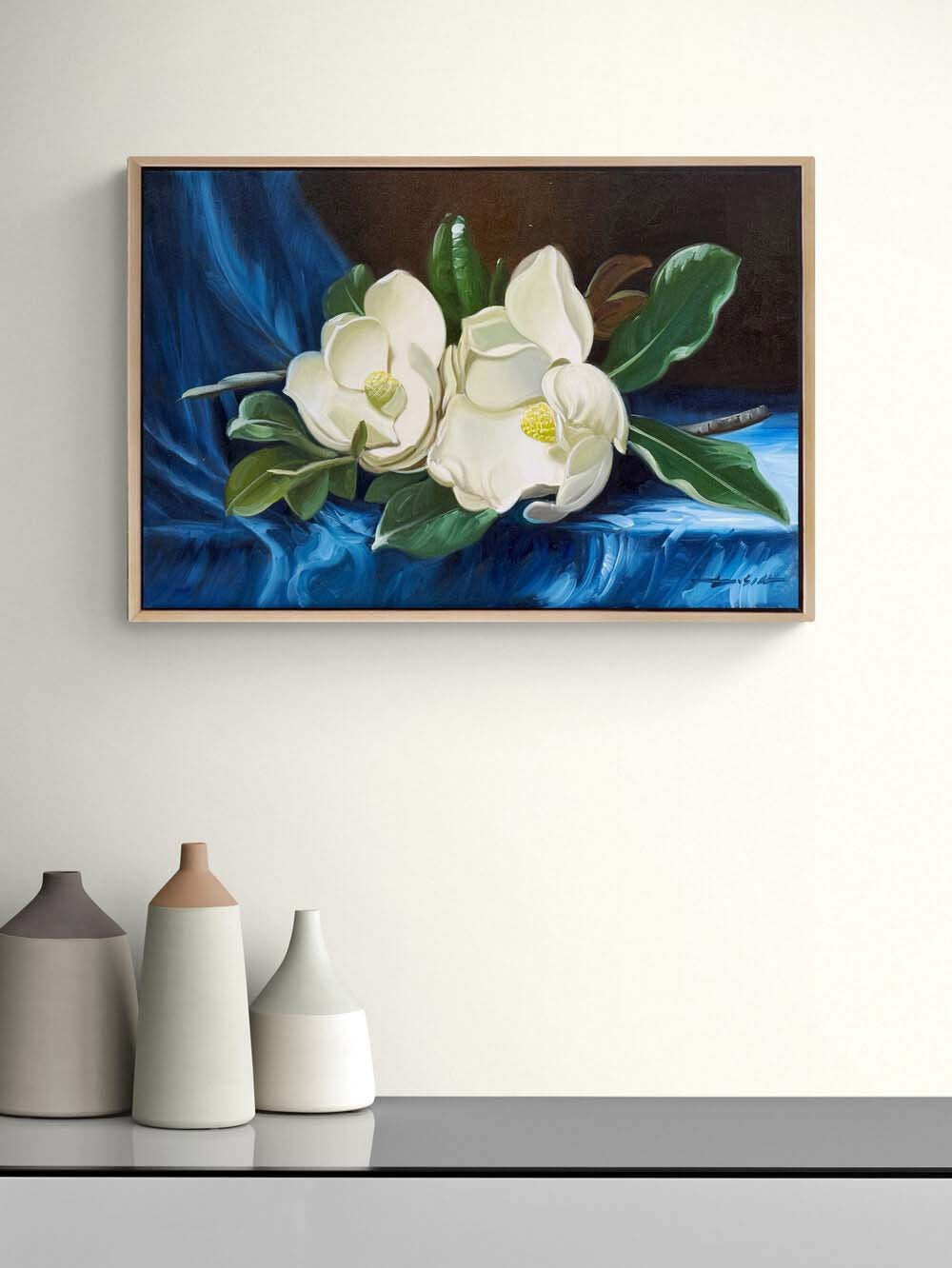 Narin Manolya Yağlı Boya Tablosu