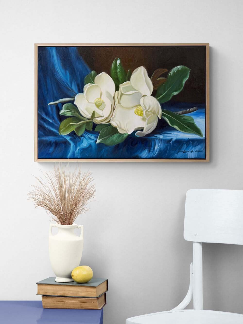 Narin Manolya Yağlı Boya Tablosu