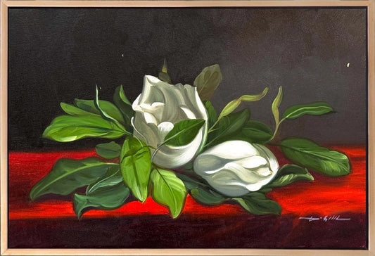 Düşlerde Manolya Yağlı Boya Tablosu