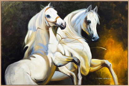 Özgürlüğün Şahlanışı Yağlı Boya Tablosu