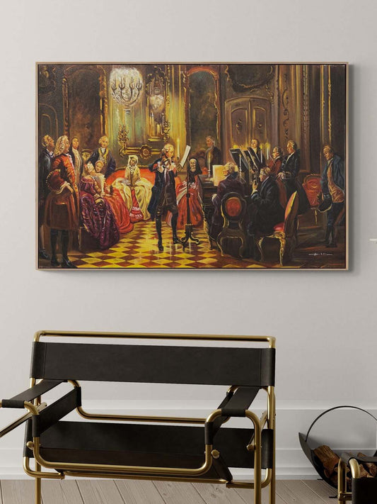 Asillerin Balosu Yağlı Boya Tablosu