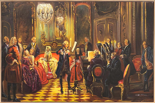 Asillerin Balosu Yağlı Boya Tablosu