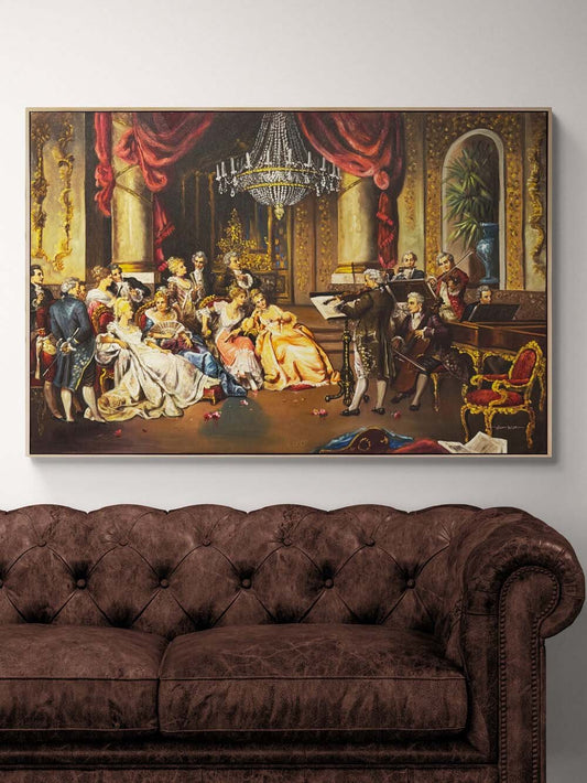 Zarafetin Gecesi Yağlı Boya Tablosu