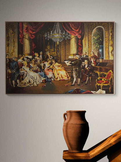 Zarafetin Gecesi Yağlı Boya Tablosu