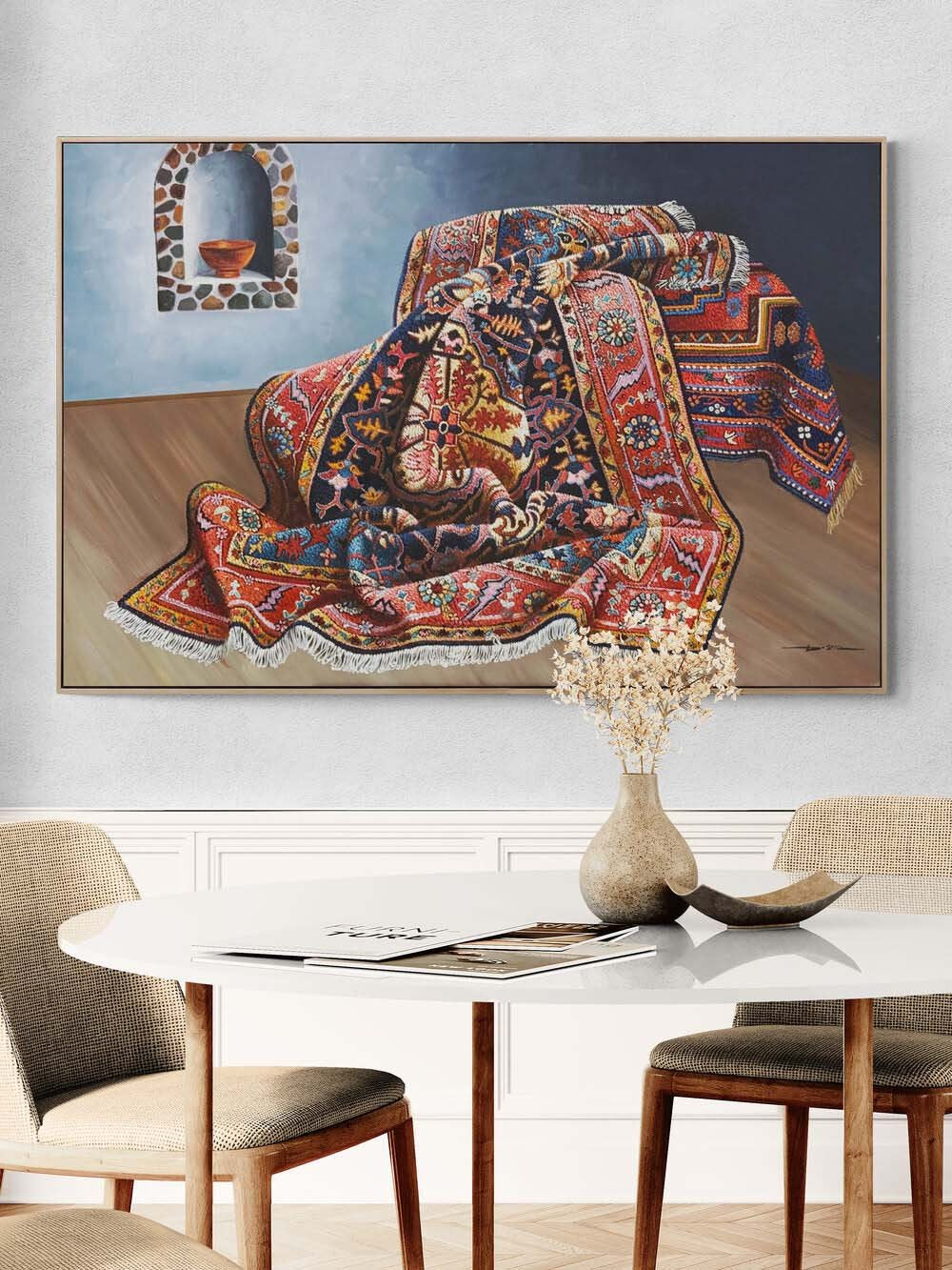 Anadolu’nun Renkleri Yağlı Boya Tablosu