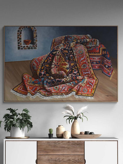 Anadolu’nun Renkleri Yağlı Boya Tablosu