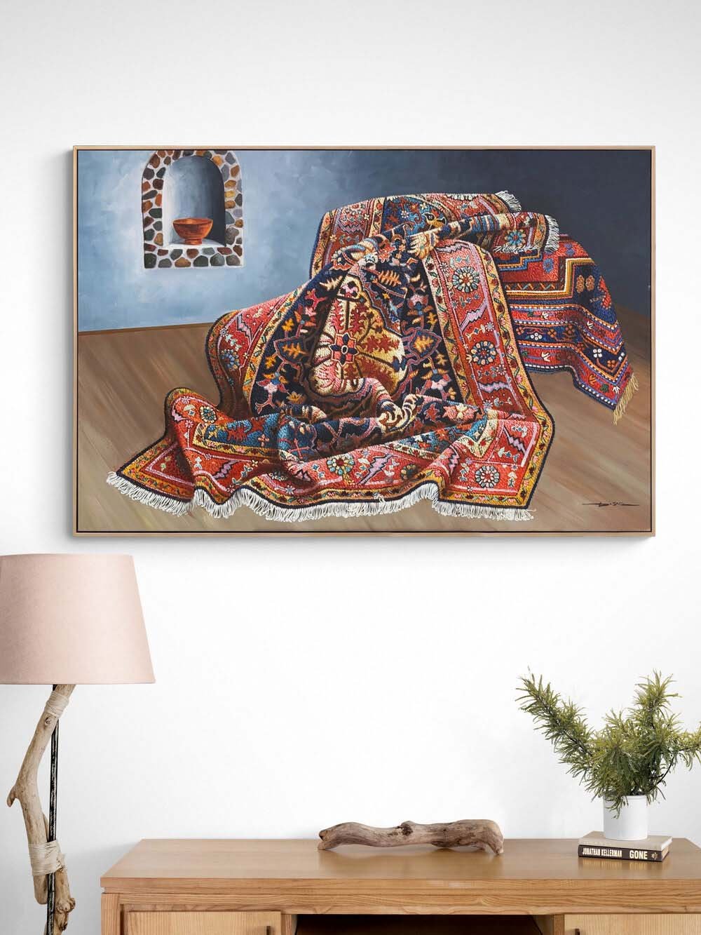 Anadolu’nun Renkleri Yağlı Boya Tablosu