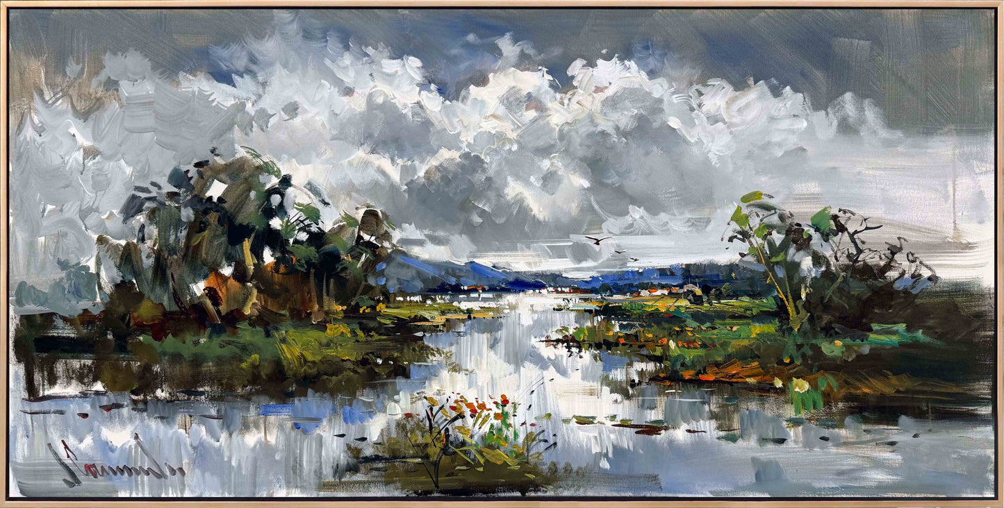 Doğanın Sessizliği Yağlı Boya Tablosu