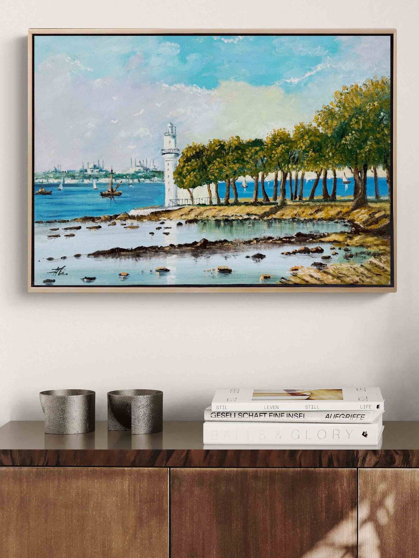 Fenerbahçe’den Sultanahmet Yağlı Boya Tablosu