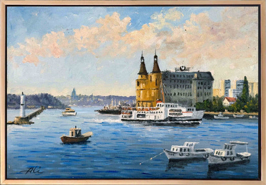 Haydarpaşa Yağlı Boya Tablosu
