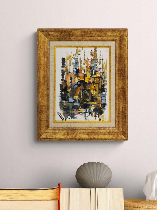 Kozmik Sıçrayış Yağlı Boya Tablosu