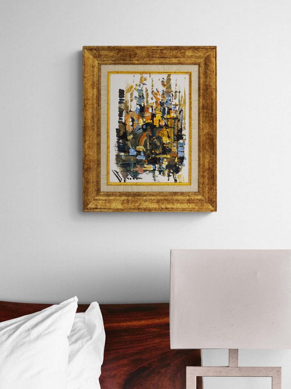 Kozmik Sıçrayış Yağlı Boya Tablosu