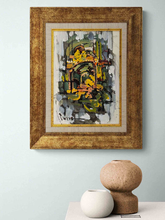 Işığa Doğru Yağlı Boya Tablosu