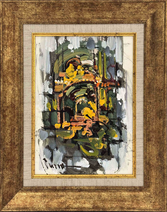 Işığa Doğru Yağlı Boya Tablosu