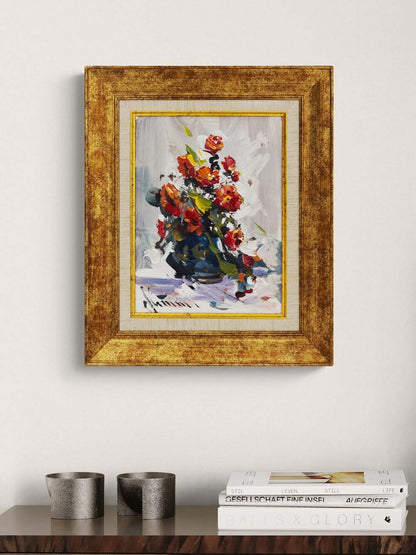 Aşkın Çiçekleri Yağlı Boya Tablosu