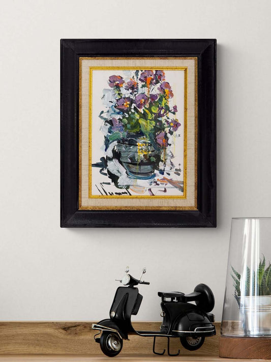 Taze Tomurcuklar Yağlı Boya Tablosu