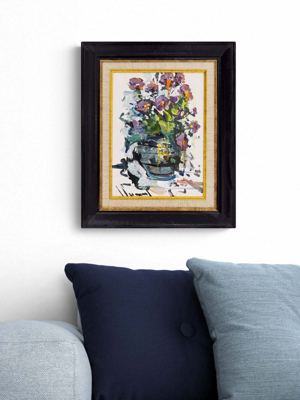 Taze Tomurcuklar Yağlı Boya Tablosu