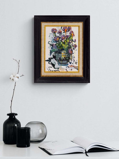 Taze Tomurcuklar Yağlı Boya Tablosu